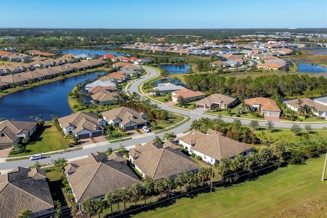 11265 Mc Dermott Ct, Englewood, FL 34223 - aerial perspective of suburban area with a large body of water