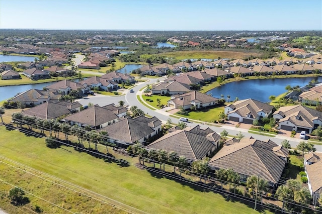 11265 Mc Dermott Ct, Englewood, FL 34223 - aerial view of residential area featuring a large body of water
