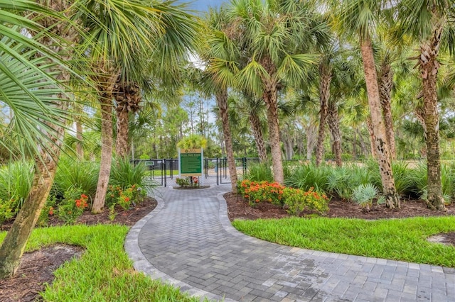 11265 Mc Dermott Ct, Englewood, FL 34223 - view of community with a gate