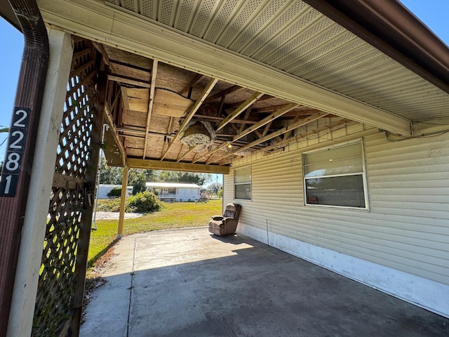 view of patio / terrace