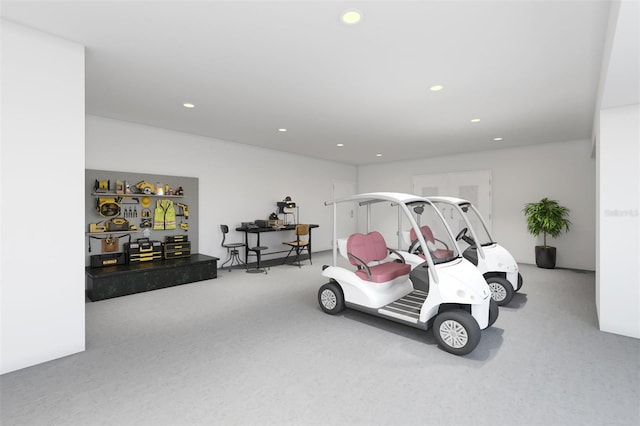 508 Siesta Dr, Sarasota, FL 34242 - playroom with recessed lighting and carpet floors