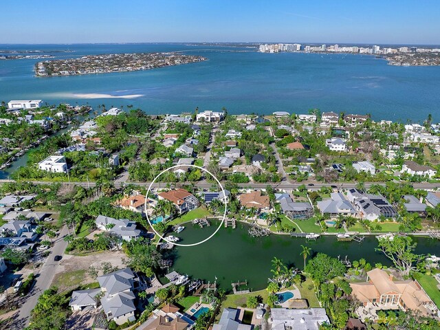 508 Siesta Dr, Sarasota, FL 34242 - view of property location with a nearby body of water and nearby suburban area
