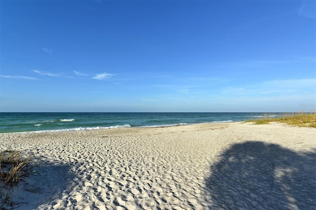 water view with a beach view