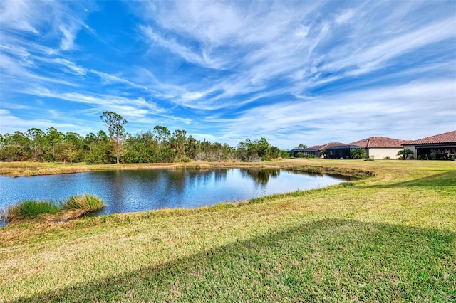 property view of water