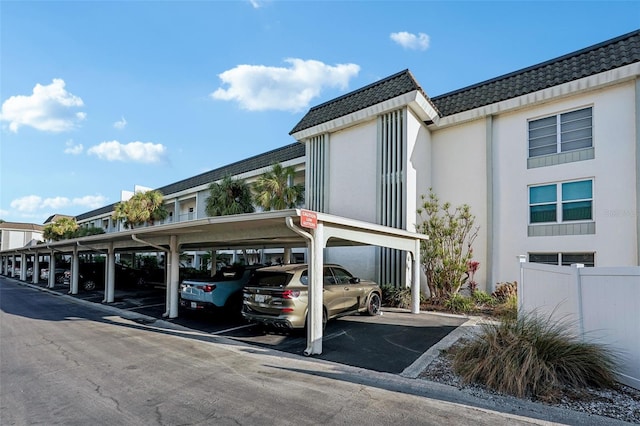 4430 Exeter Dr Unit M108, Longboat Key, FL 34228 - view of covered parking lot