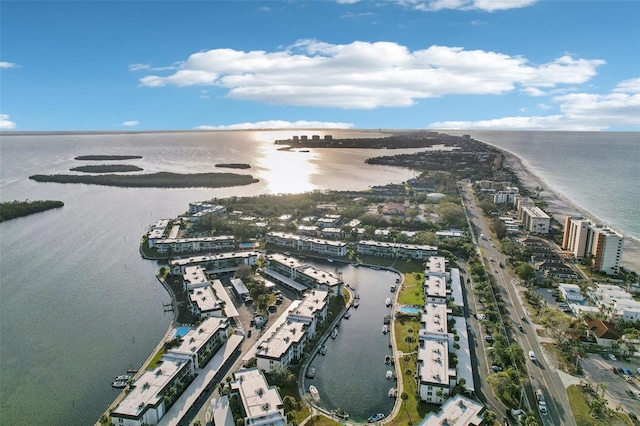 4430 Exeter Dr Unit M108, Longboat Key, FL 34228 - aerial overview of property's location with a nearby body of water