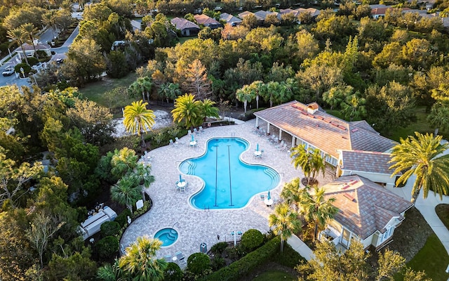 view of swimming pool