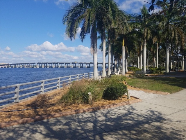 property view of water