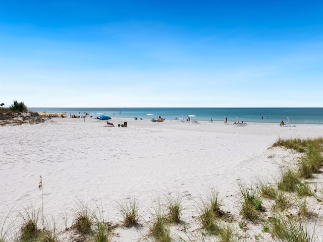 water view with a beach view