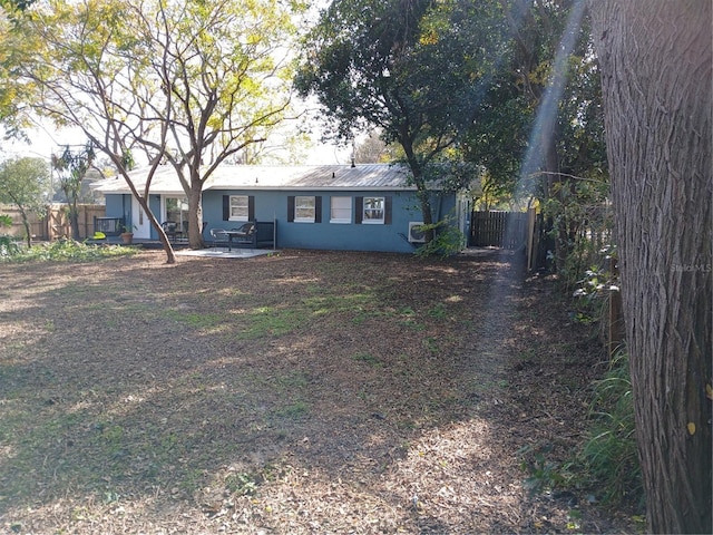 exterior space with a patio area