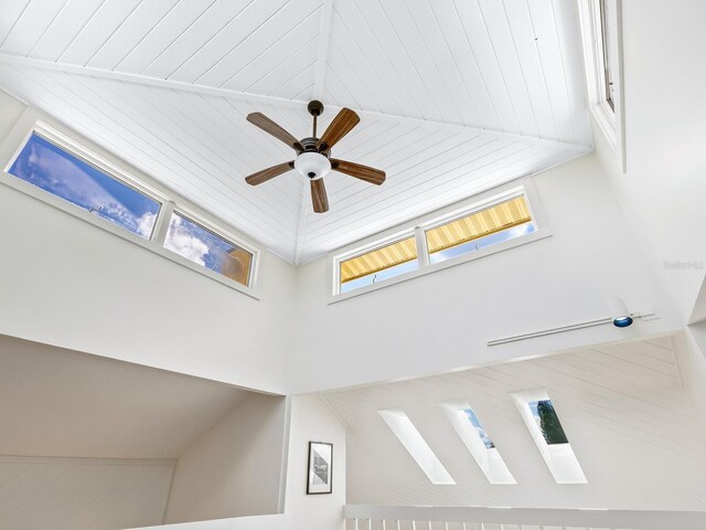 1214 Sea Plume Way, Sarasota, FL 34242 - detailed view of a skylight and a ceiling fan