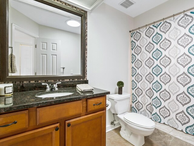 1214 Sea Plume Way, Sarasota, FL 34242 - bathroom featuring vanity, tile patterned flooring, and a shower with shower curtain