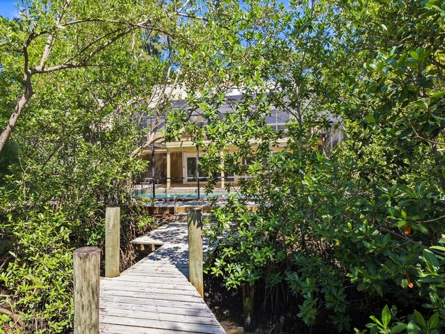 1214 Sea Plume Way, Sarasota, FL 34242 - back of property