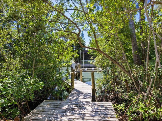 1214 Sea Plume Way, Sarasota, FL 34242 - view of dock area