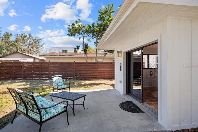 view of patio / terrace