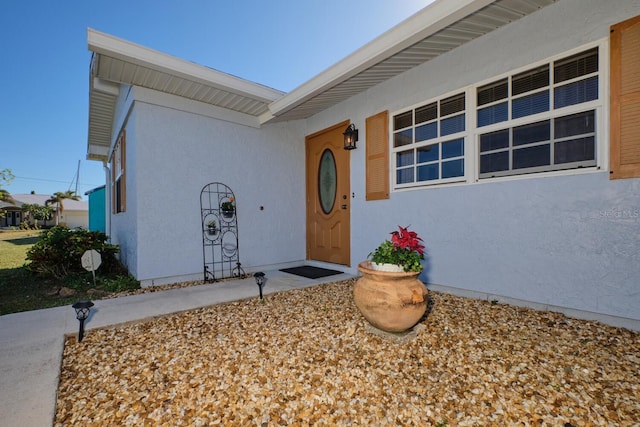 view of entrance to property