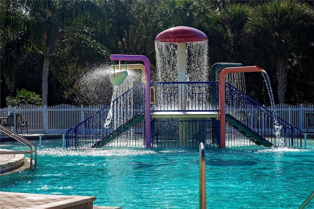 view of pool