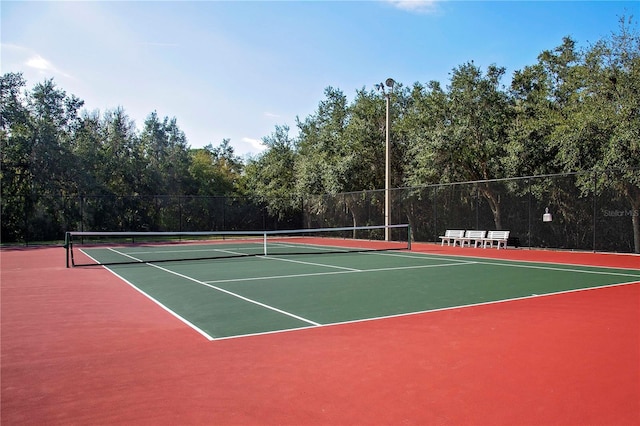 view of sport court featuring basketball court