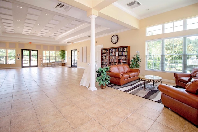 view of community lobby