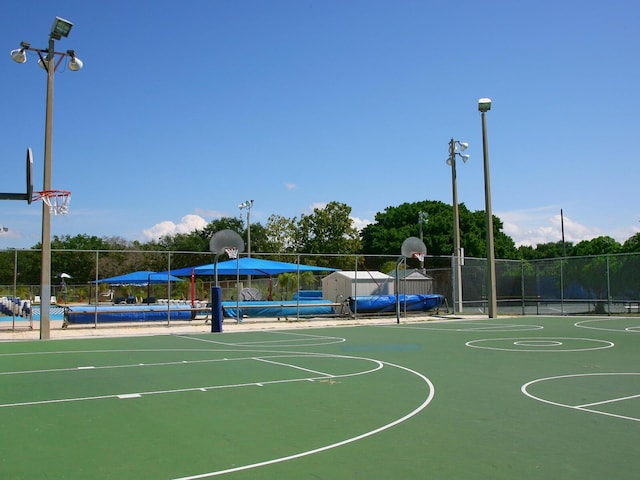3450 77th St W Unit 102, Bradenton, FL 34209 - view of basketball court with community basketball court