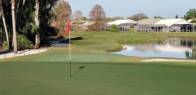 view of home's community featuring a water view