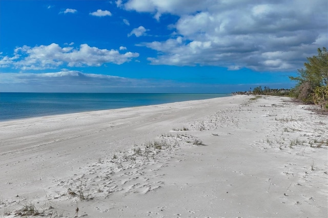 water view with a beach view