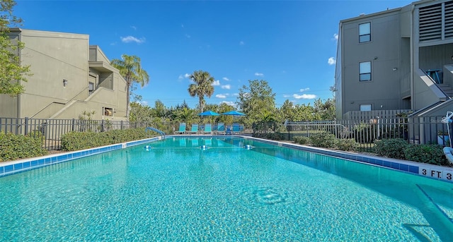 view of swimming pool