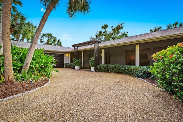 view of ranch-style house