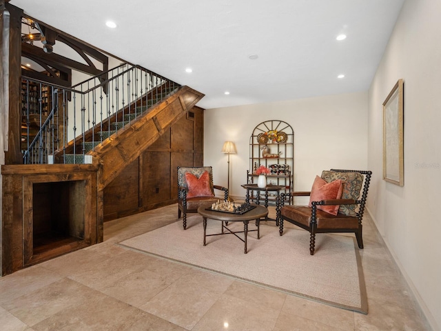 view of sitting room