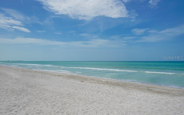 water view featuring a view of the beach