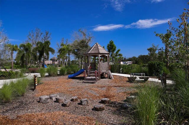 view of communal playground