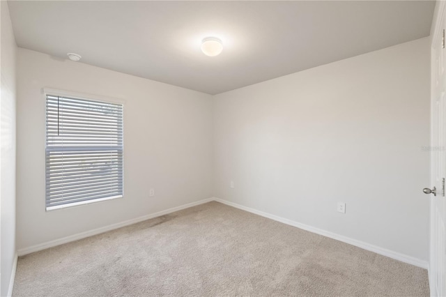 unfurnished room with carpet