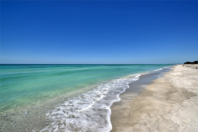 water view with a beach view