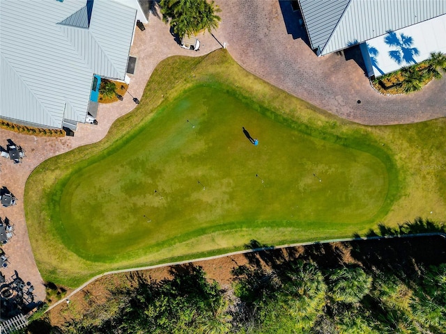616 Misty Pond Ct, Bradenton, FL 34212 - aerial view of a golf course