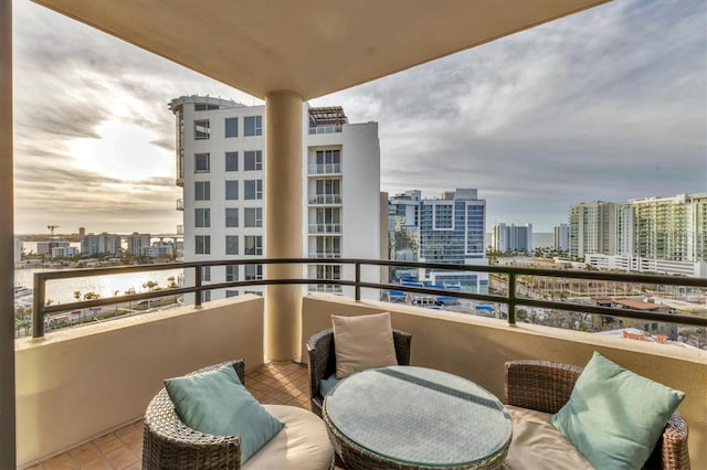 1255 N Gulfstream Ave Unit Ph1501, Sarasota, FL 34236 - balcony with a view of city