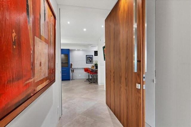 1255 N Gulfstream Ave Unit Ph1501, Sarasota, FL 34236 - hallway featuring recessed lighting