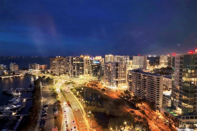 1255 N Gulfstream Ave Unit Ph1501, Sarasota, FL 34236 - view of city with a large body of water