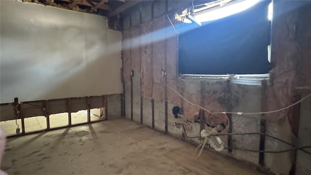 806 Arlington Rd, Palmetto, FL 34221 - view of unfinished basement