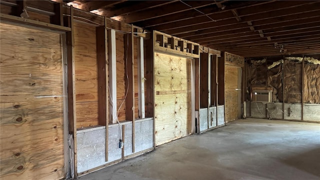 806 Arlington Rd, Palmetto, FL 34221 - miscellaneous room featuring unfinished concrete floors