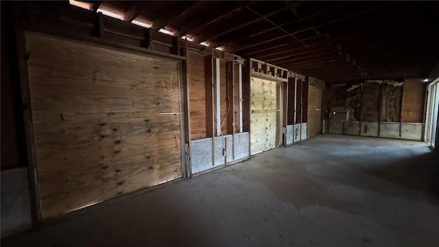 806 Arlington Rd, Palmetto, FL 34221 - misc room featuring unfinished concrete floors