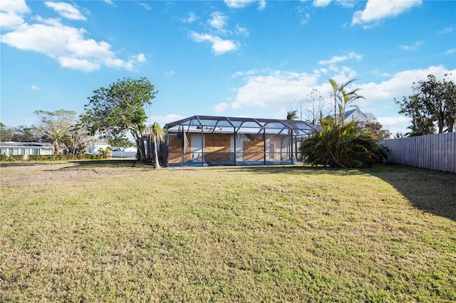 806 Arlington Rd, Palmetto, FL 34221 - back of property featuring a lanai