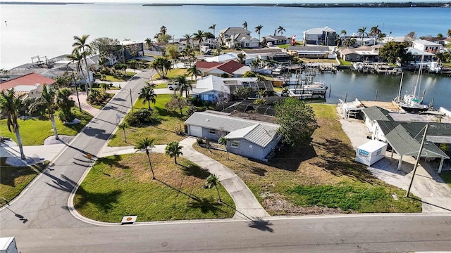 806 Arlington Rd, Palmetto, FL 34221 - aerial view of residential area with a large body of water