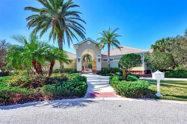 view of mediterranean / spanish home