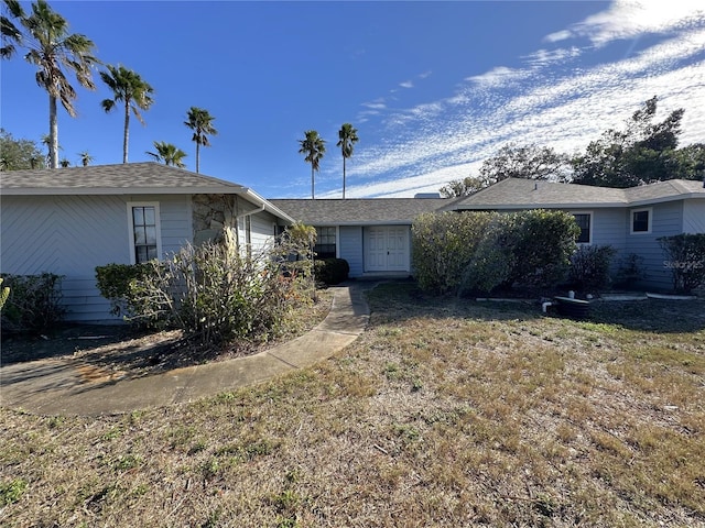 view of ranch-style house