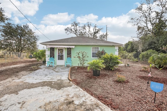 view of bungalow