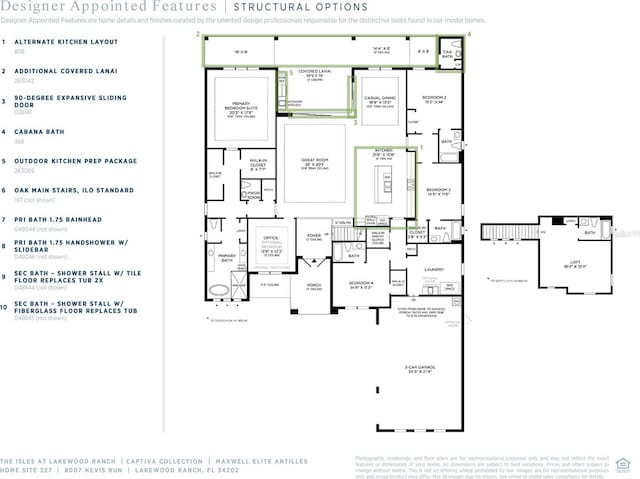 8007 Nevis Run, Bradenton, FL 34202 - property floor plan