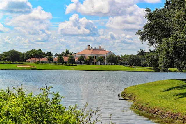 property view of water