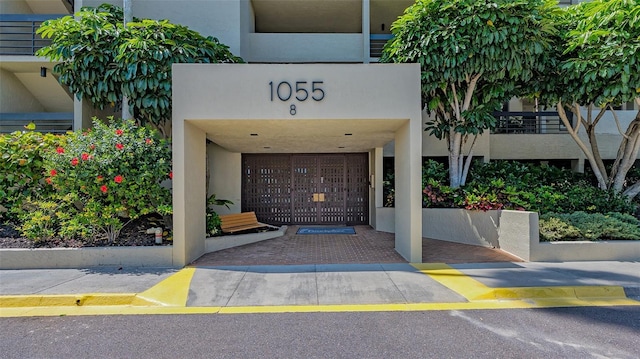 view of entrance to property