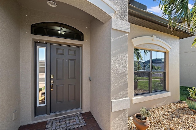 view of property entrance