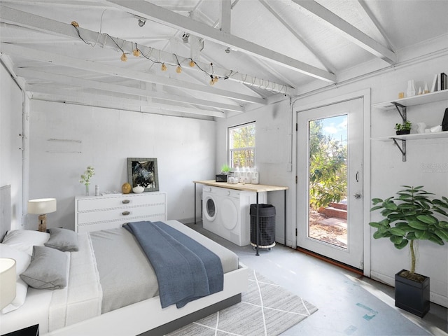 2724 Ashton Rd, Sarasota, FL 34231 - bedroom featuring access to exterior